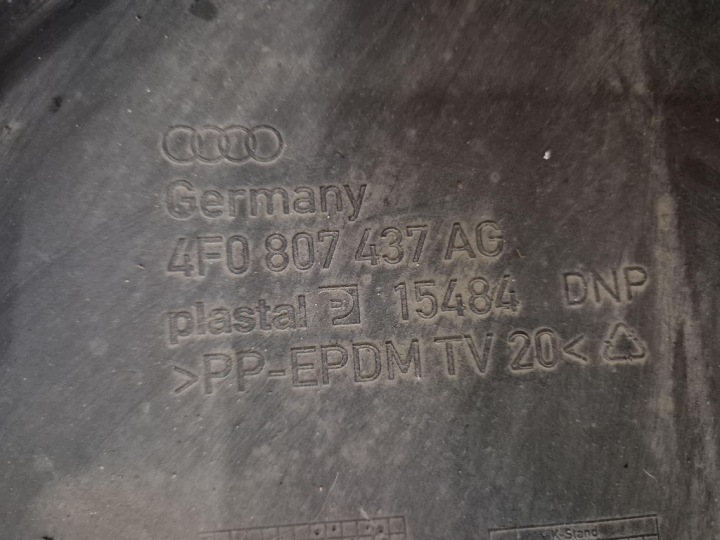 фото №11, Audi a6 c6 08-11 бампер перед передний 4f0807437ag