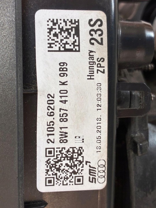 фото №10, Зеркало правое audi a4 b8 6 pin eu европейские