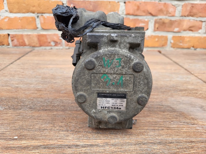 фото №5, Jeep grand cherokee wj 3.1 компрессор компрессор кондиционера 447220-5621