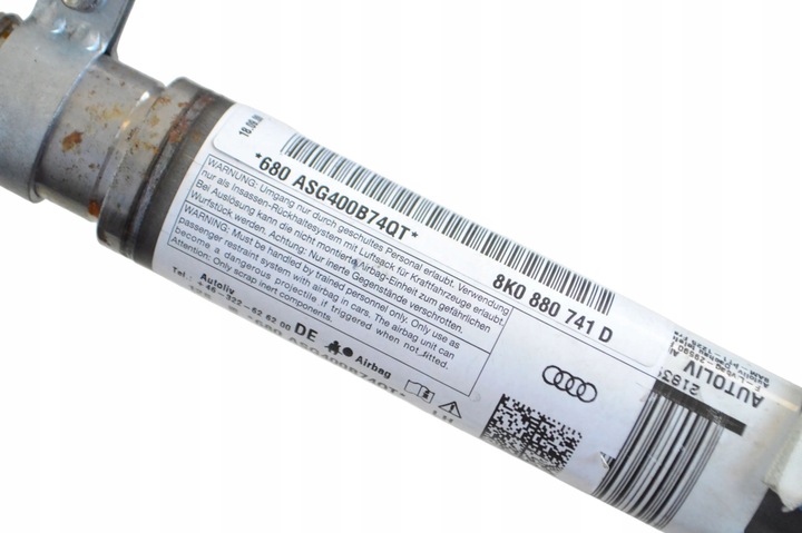 фото №5, Audi a4 s4 b8 8k 2009 ліва сторона шторка подушка безпеки