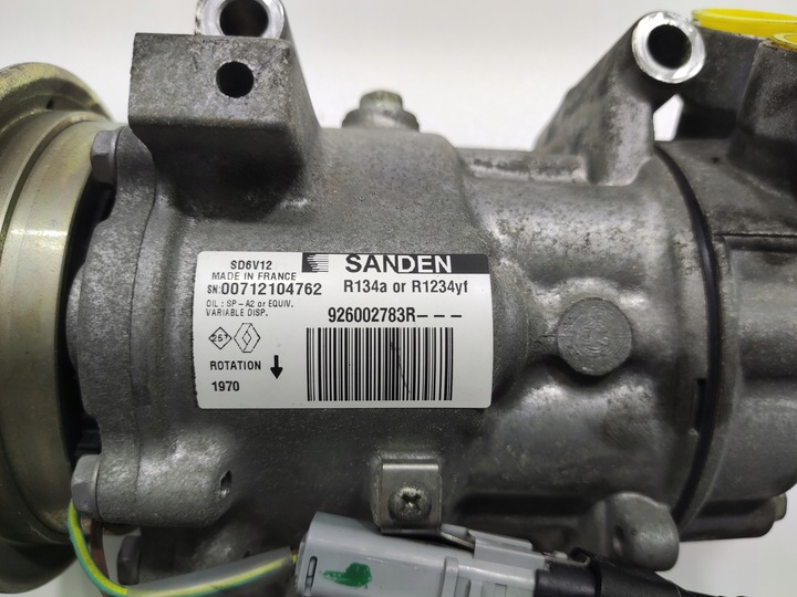фото №7, Компрессор кондиционера renault kangoo iii 1.5 dci 926002783r 2014-2020 рестайлинг