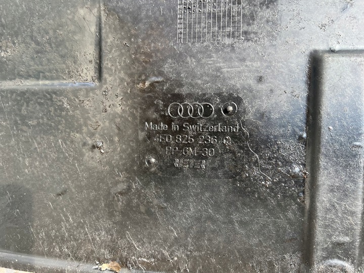 фото №8, Защита pod двигатель комплектная audi a8 d3 2003-2009 4e0825235j 4e0825236c
