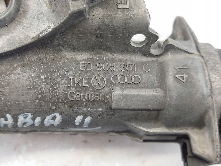 фото №12, Замок запалювання запалювання ключ ручка 4b0905851c 4b0905849 skoda fabia ii 542