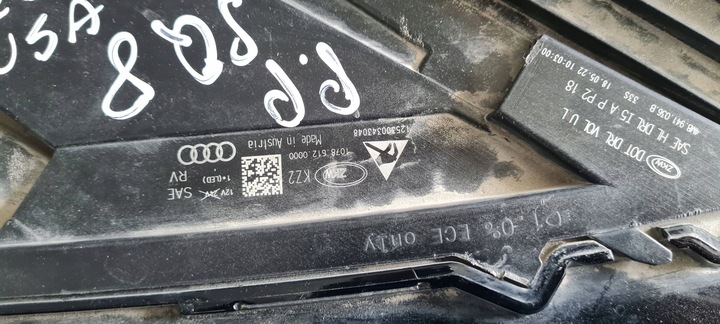 фото №10, Sq8 4m rsq8 q8 лампа правая правые перед usa matrix na запчасти 4m8941036b