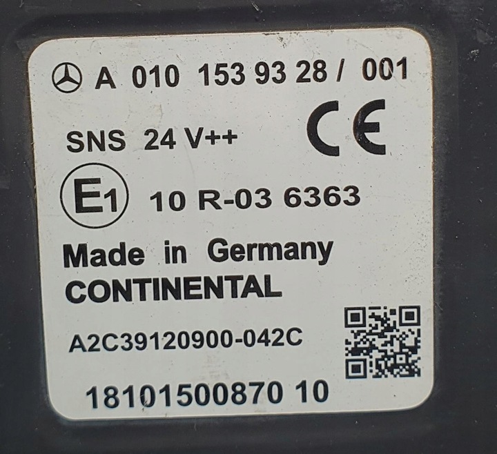 фото №10, Лямбда-зонд датчик nox mercedes actros mp4 евро 6 a0101539328