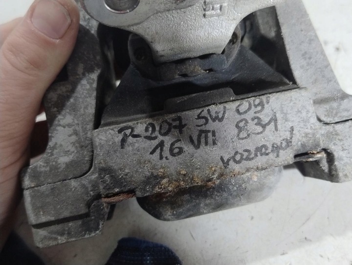 фото №6, Кронштейн подушка двигателя peugeot 207 1.6 vti 9654166080