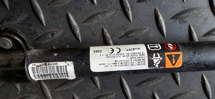 фото №5, Pas безопасности натяжитель правые перед opel mokka