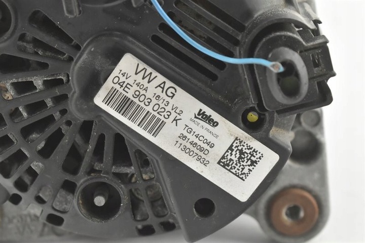 фото №14, Vw audi генератор 140a старт сплав 04e903023k