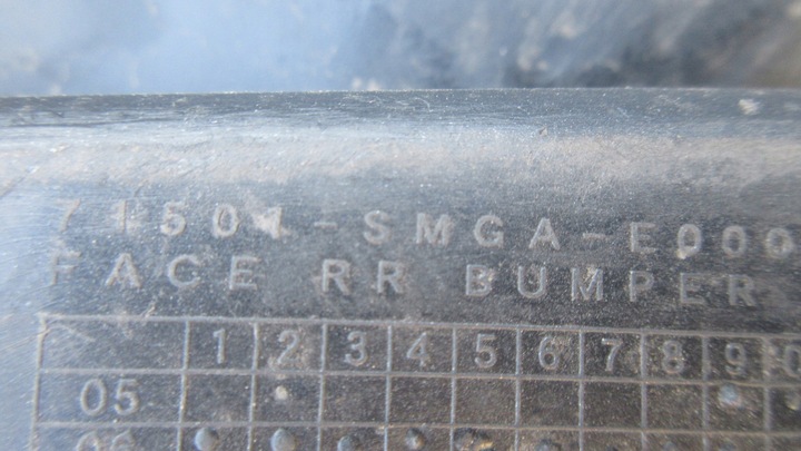 фото №13, Honda civic viii ufo бампер зад задний 71501-smga-e000 / 4381