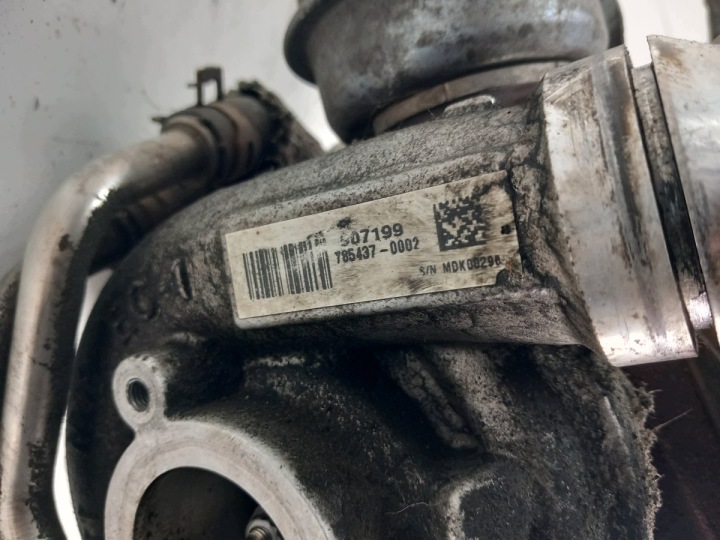 фото №6, Renault grand scenic iii 2.0 dci турбина турбокомпрессор 785437-0002