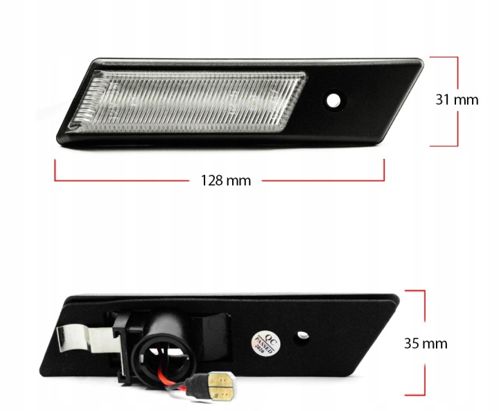 фото №12, Динамичный белый поворотники led bmw e24 e28 e30 crystal белый pływające