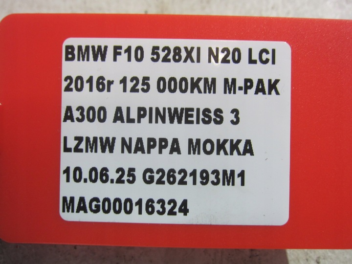 фото №11, Bmw 528i f10 n20 x3 f25 245km турбонагнетатель turbo 11652470360 2470360