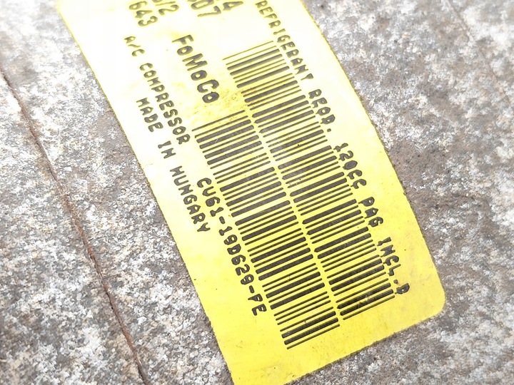 фото №7, Ford focus компресор / компресор кондиціонера a/c 1.0 ecoboost бензин 2014