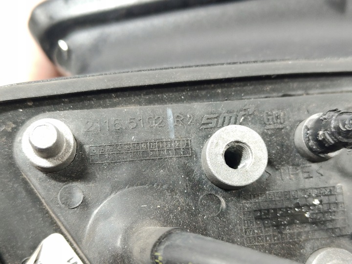 фото №9, Opel astra k 5 v 15- дзеркало праве каркас основа 4-pin 21165102 21163402
