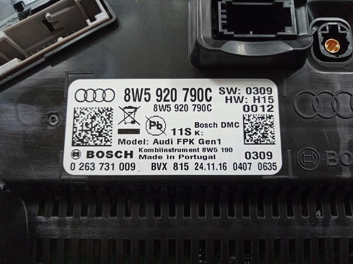 фото №6, Audi a4 b9 8w спідометр  прилади віртуальний 8w5920790c