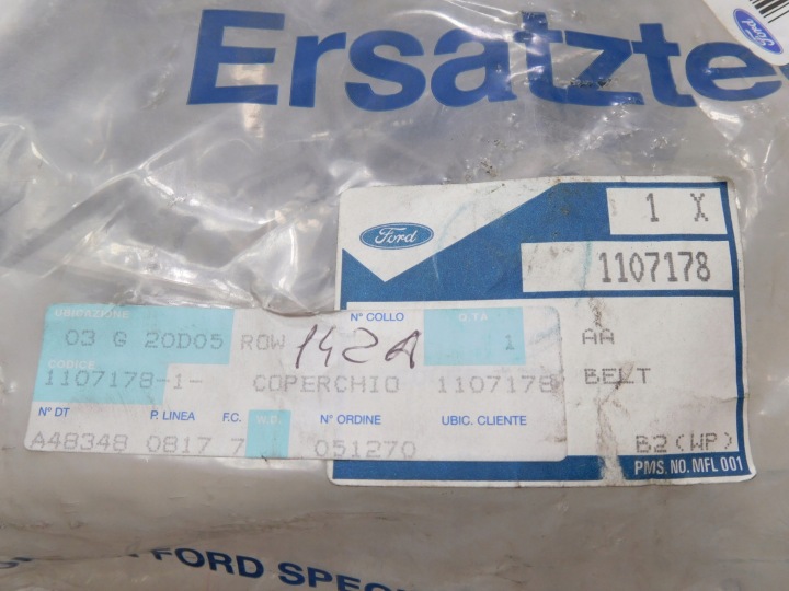 фото №9, Защита - лента грм ford fiesta 1995-2002 oem номер 1107178