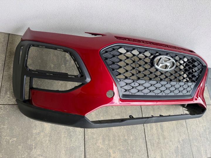 фото №7, Hyundai kona i бампер перед 17-20 2017- решітка