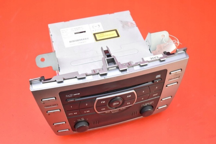 фото №5, Радіо радіопрогравач cd mp3 rds gs1e669rxa mazda 6 2 ii gh 07-12