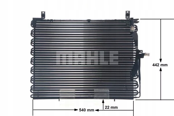 фото №9, Конденсатор кондиціонера db w124 2,0-3,0