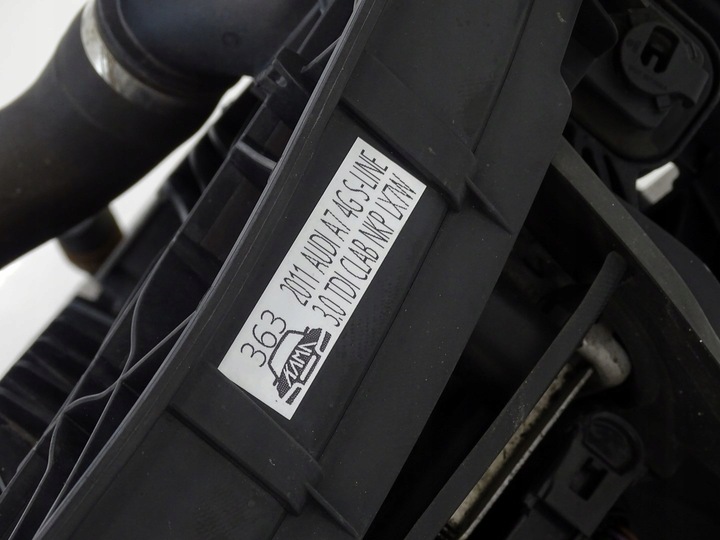 фото №12, Kpl pas перед переднее усилитель радиатор балка audi a7 4g 4g8 3.0 tdi