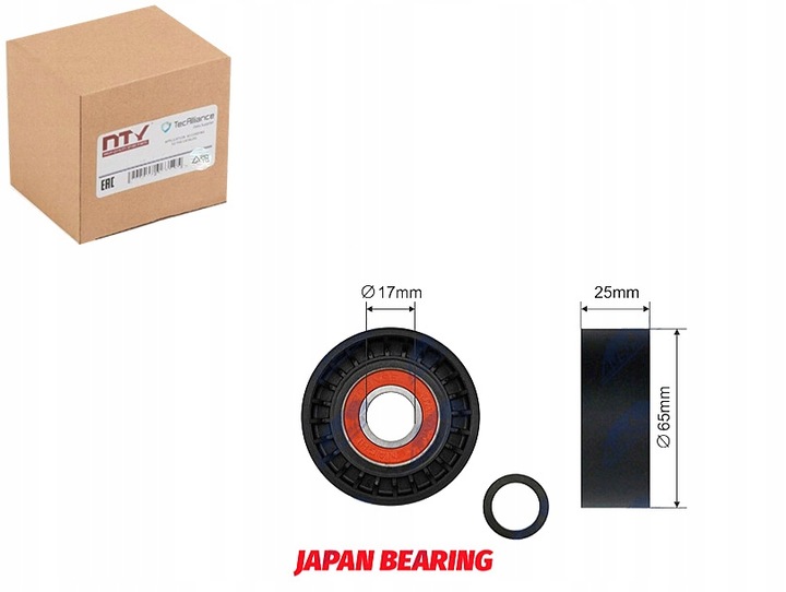 фото №1, Ролик натягувач ремінь генератора dodge caliber 06- jeep compass 07-