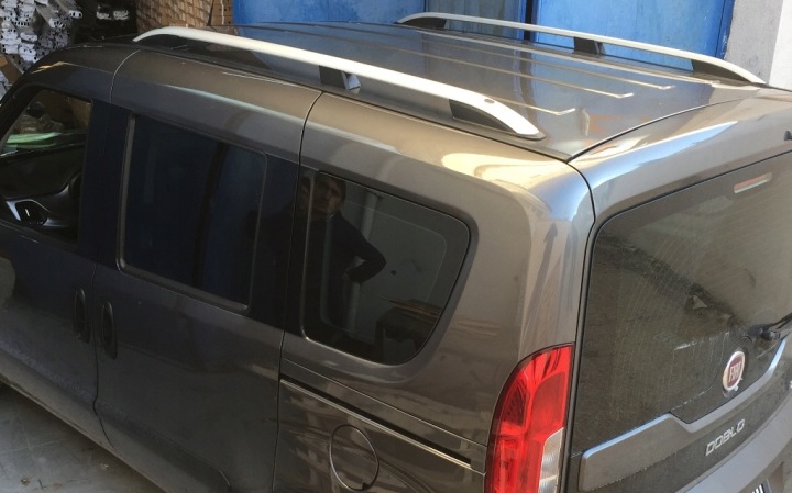 фото №9, Fiat doblo ii 2010-2022 l2 довгий рейлінги дахові багажник