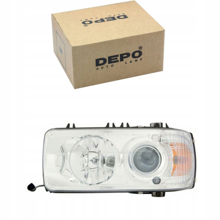 фото №1, Фара лампа правий daf cf 65 75 85 xf 105 95