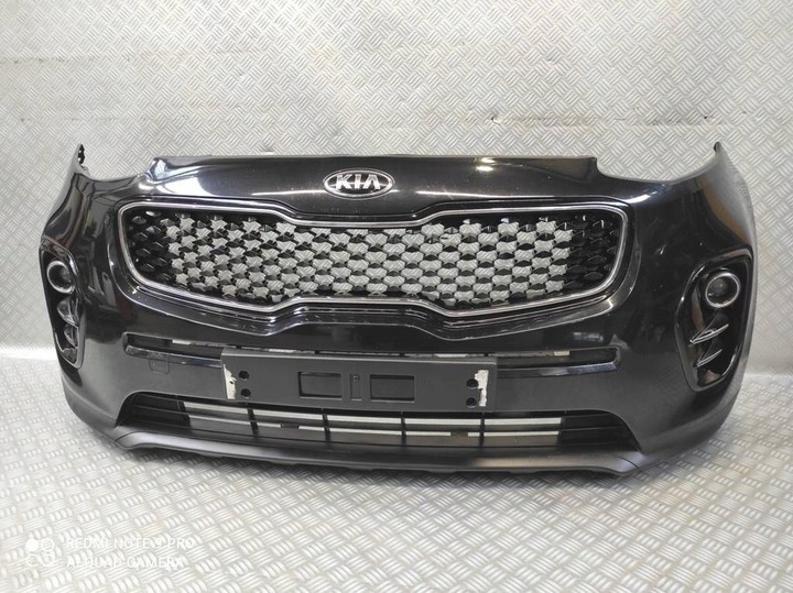 фото №10, Kia sportage iv 4 2015-2018 бампер переднее перед версия bez pdc цвет 1k