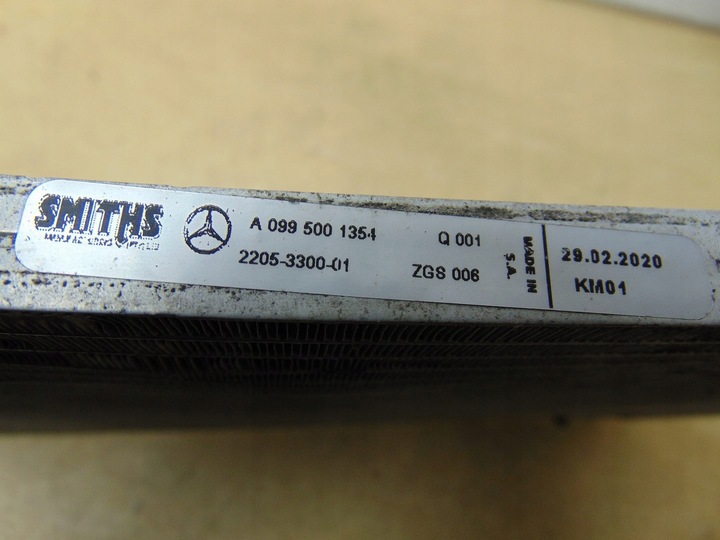 фото №15, Радіаторів кондиціонера mercedes a0995001354
