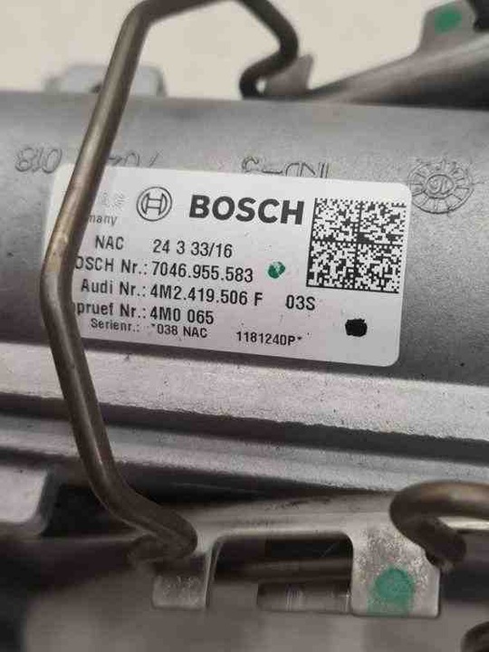 фото №8, Механизм руль audi q7 4m 3q0905861a 3.0l дизель 210kw 2017