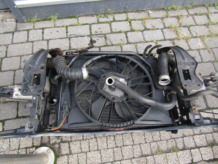 фото №10, 1 mercedes w211 1.8 k pas переднє підсилювач лобове радіатор вентилятор