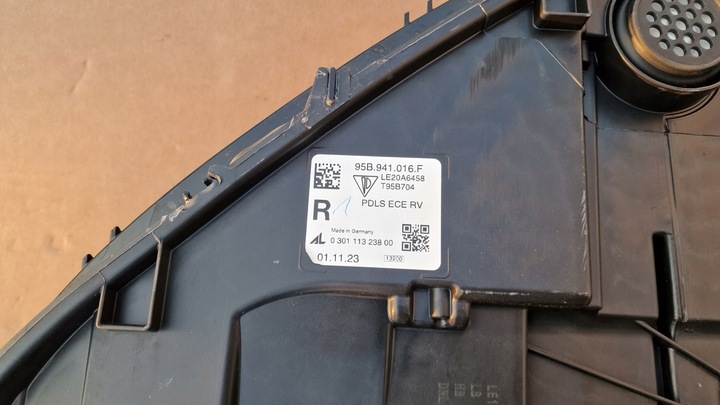 фото №8, Porsche macan 95b рестайлинг gts лампа правая левая перед передняя matrix европа