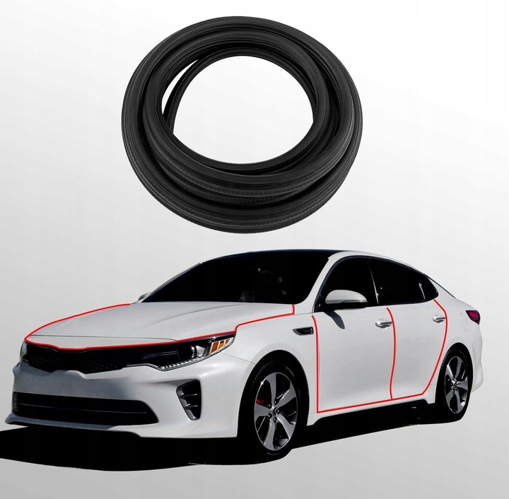 фото №2, Захист краю двері автомобільних прокладка стрічка samoprzylepna 6m