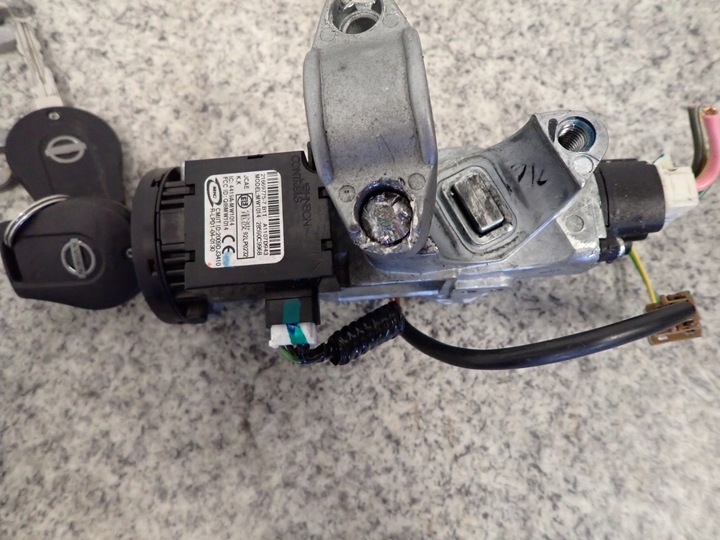 фото №5, Nissan micra k13 1.2i 10- набір стартовий комп'ютер замок запалювання