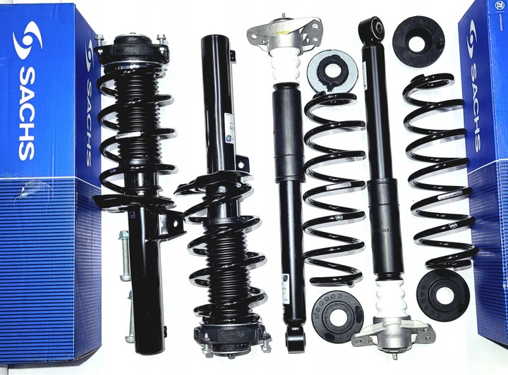 фото №1, 4xsachs амортизатор пружина vw golf v passat b6 skoda octavia ii sport rs
