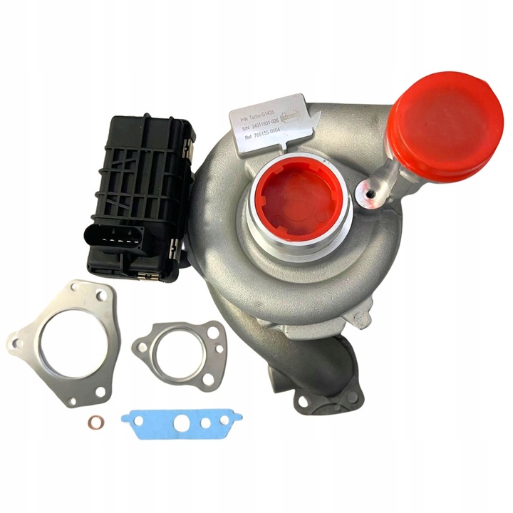 фото №1, Оригинальная турбина 765155-0004 mercedes ml 280, 320, 350 cdi прокладки