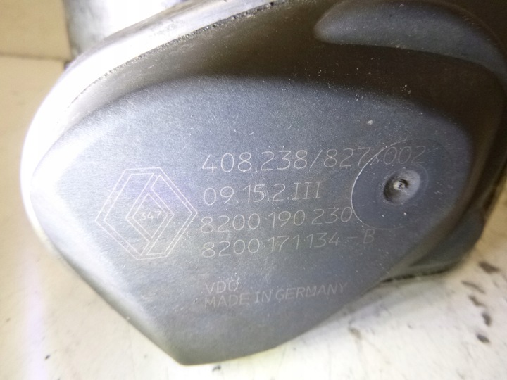 фото №5, Дроссельная заслонка renult megane iii 1.6 2009r. 8200190230