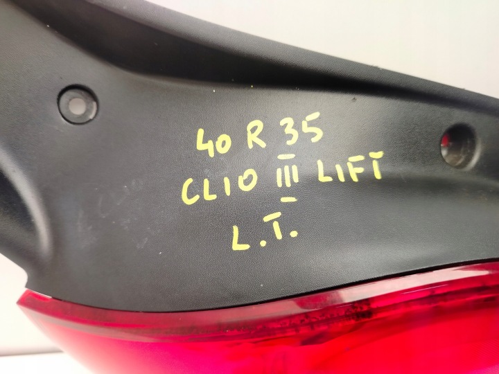 фото №9, Renault clio iii рестайлинг 09r- фара левое зад левая задняя 8200776048