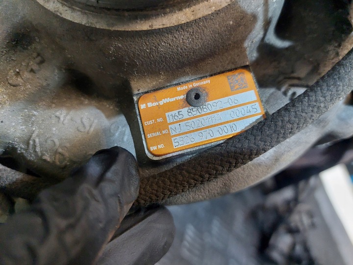 фото №6, Turbo турбонагнетатель 8508092 8508091 bmw x3 f25 3.0 d n57d30b
