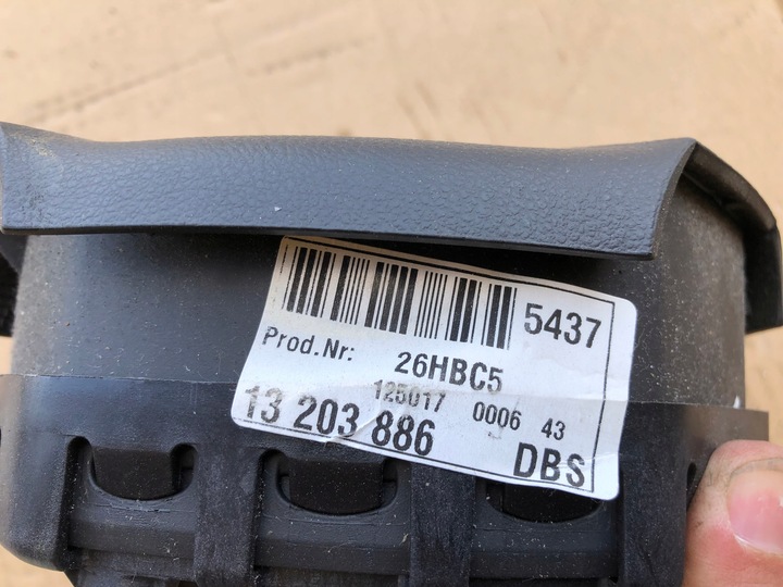 фото №3, Подушка подушка безопасности opel vectra c 05-08 13203886