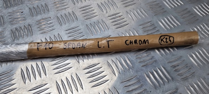 фото №12, Bmw f10 sedan планка декоративная дверь хром левая зад задняя