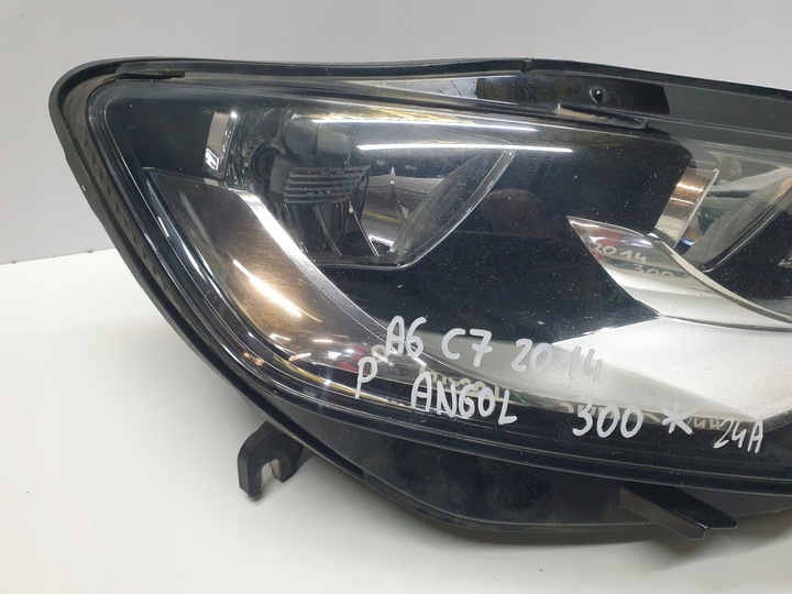 фото №5, Фара лампа передня права перед праві англійська audi a6 c7 2014 рік