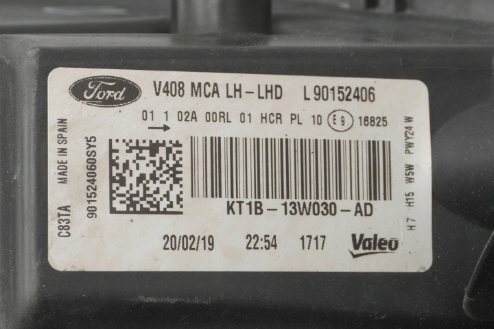 фото №15, Фара передня ліва ford transit tourneo connect kt1b-13w030-ad