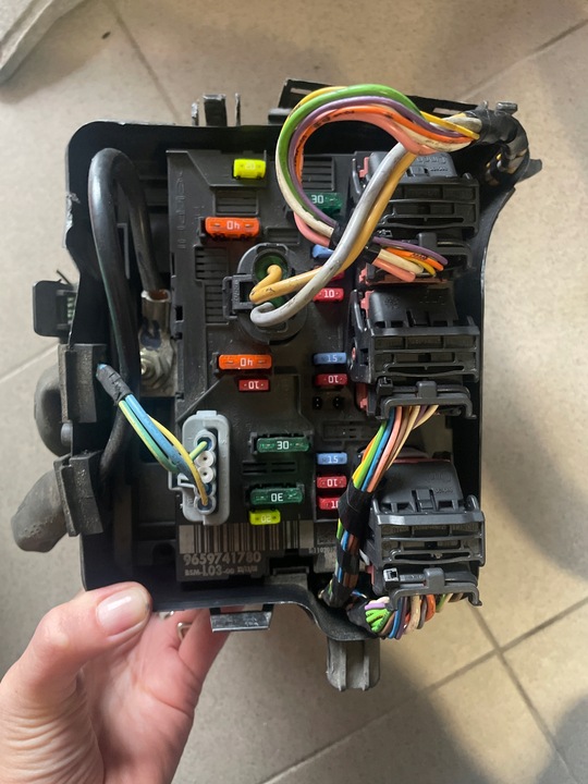 фото №1, Citroen peugeot модуль bsm l03 9659741780