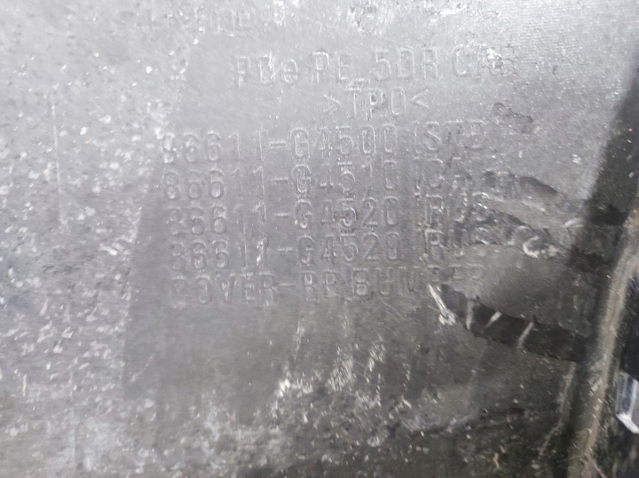 фото №7, Бампер зад задній hyundai i30 iii рестайлінг hb 86611-g4500 20 -