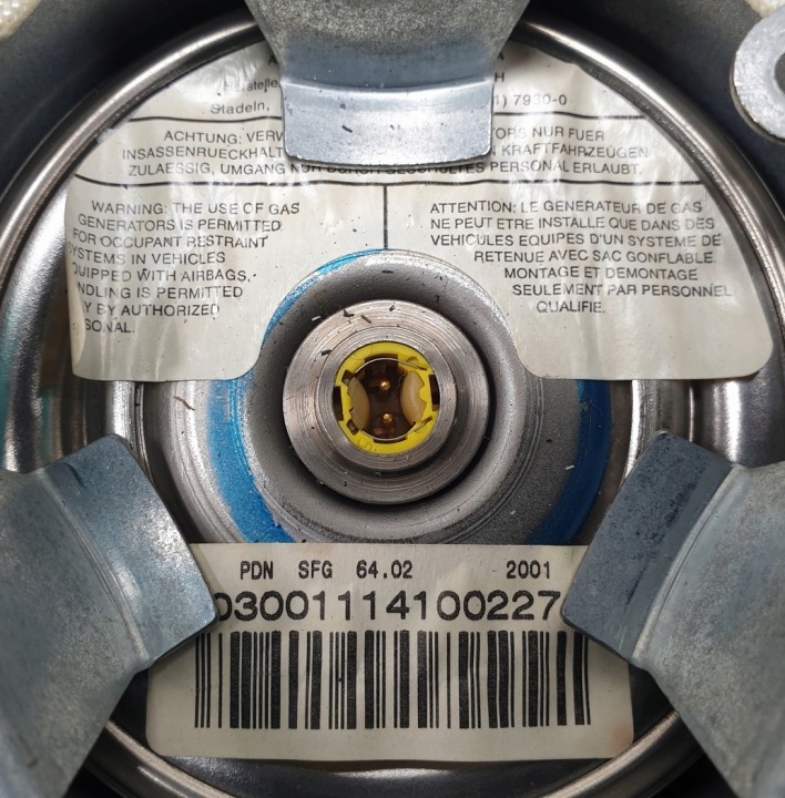 фото №5, Подушка подушка водителя smart fortwo 450