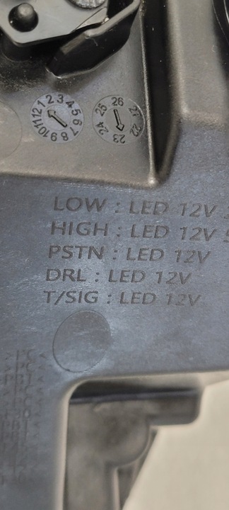 фото №13, Лампа права перед hyundai ioniq повний led sysytem 2022- 92102-kl