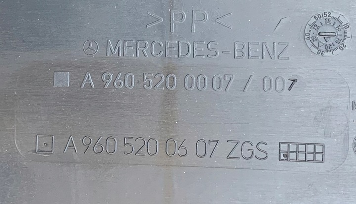 фото №5, Підкрилок задні крило mercedes actros mp4 mp5 a9605200007