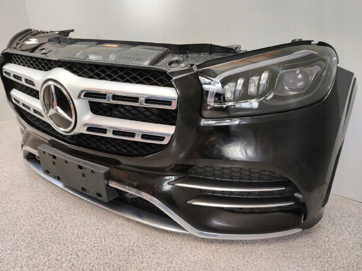 фото №7, Mercedes gls w167 amg бампер радіатор підсилювач лампи multibeam led fv