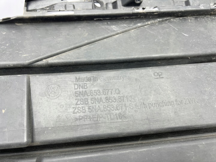 фото №9, Vw tiguan ii 5na r-line рестайлинг решётка средняя бампера передней 20-24